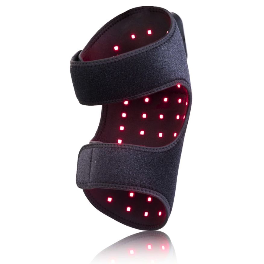 The InfraHeal Red Light Therapy Knee Wrap - Supports Knee & Shoulder Pain & Inflammation