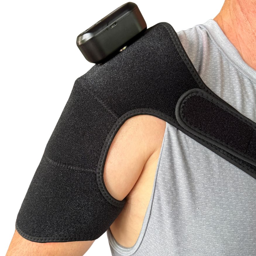 The InfraHeal Red Light Therapy Knee Wrap - Supports Knee & Shoulder Pain & Inflammation