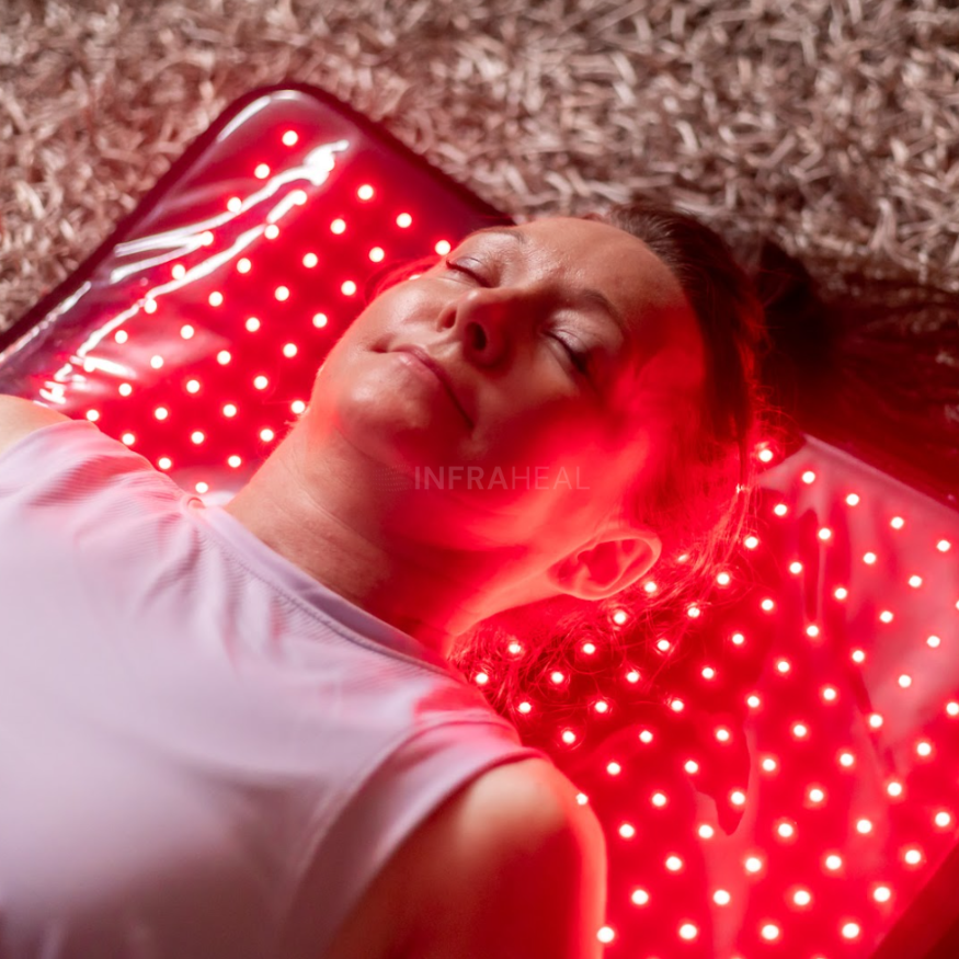 Infrared Red Mat InfraHeal Red Infrared Light Therapy Mat: Full Body Treatment ...