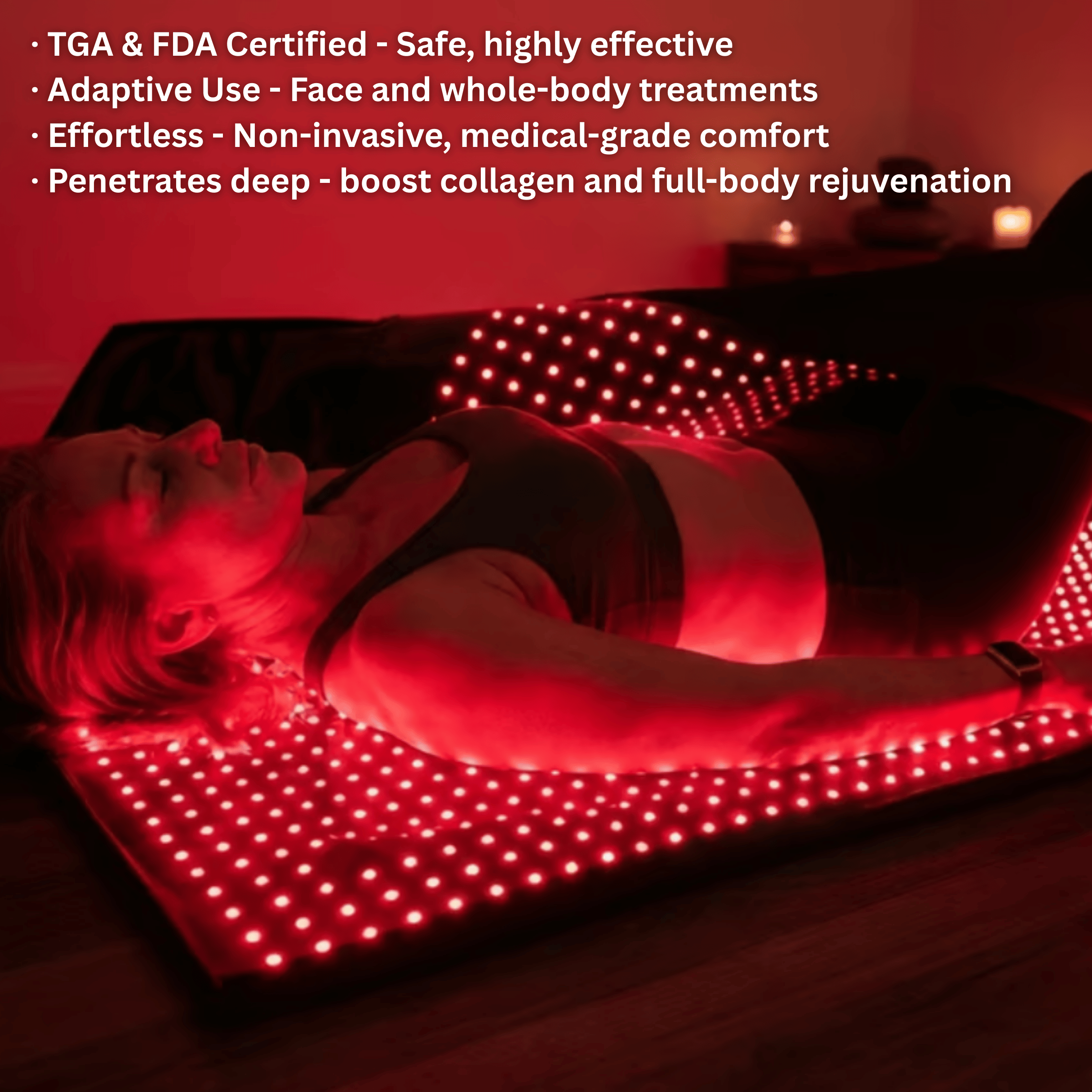 Red Infrared Light Therapy POD: Full Body Treatment